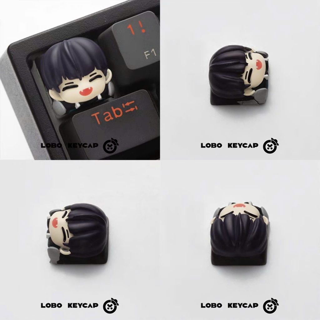 [Hỏa Tốc] Keycap Artisan Kaiju No8 Xuyên Led- Chính Hãng Lobo - TTKeyboard