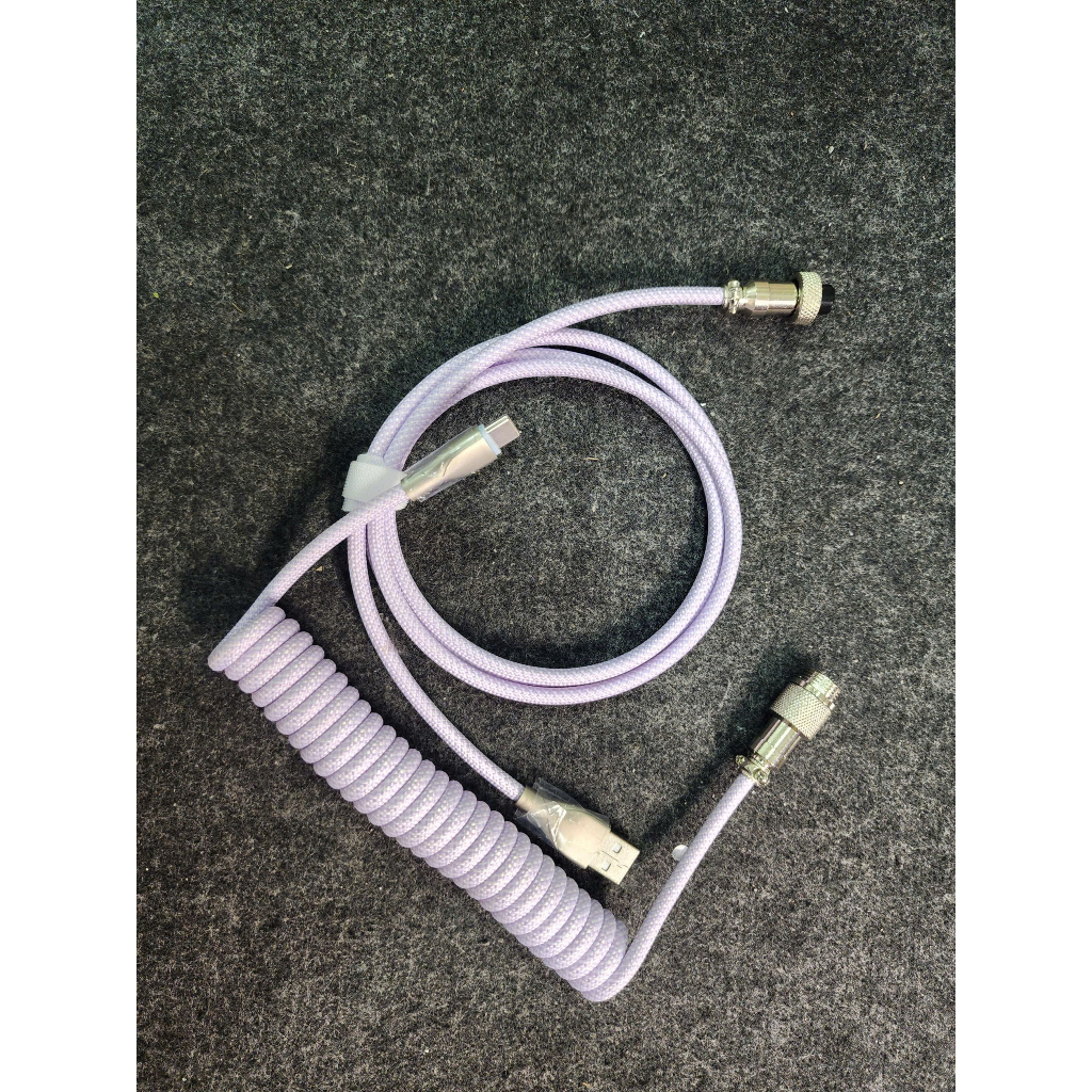 Cáp Xoắn Custom Cho Bàn Phím Cơ Bàn Phím HE - Hỗ Trợ 8K Polling Rate - Cáp Thể Thao Điện Tử - TTKeyboard