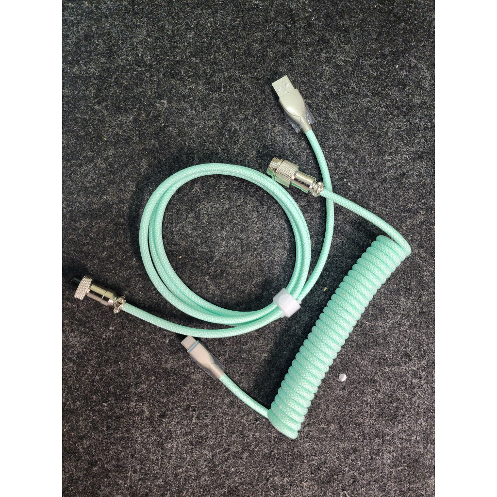 Cáp Xoắn Custom Cho Bàn Phím Cơ Bàn Phím HE - Hỗ Trợ 8K Polling Rate - Cáp Thể Thao Điện Tử - TTKeyboard