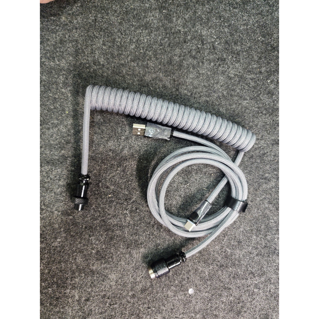 Cáp Xoắn Custom Cho Bàn Phím Cơ Bàn Phím HE - Hỗ Trợ 8K Polling Rate - Cáp Thể Thao Điện Tử - TTKeyboard