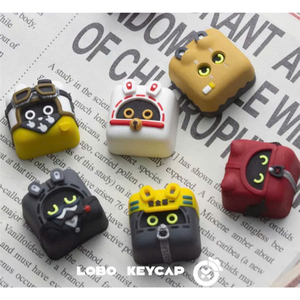 [Hỏa Tốc] Keycap Artisan Zenless Zone Zero Bangboo | Keycap Custom Bàn Phím Cơ Chất Liệu Resin Cao Cấp | TTkeyboard
