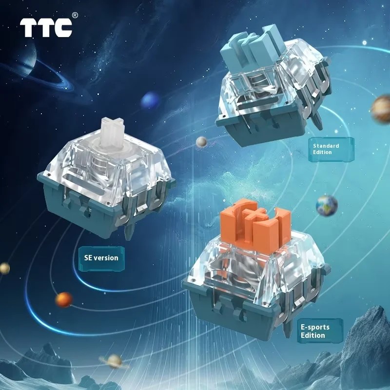 [Hỏa Tốc] Swtich từ tính HE TTC Uranus | Switch Hall Effect | Switch HE | Rapid Trigger Hiệu Năng Cao | TTKeyboard
