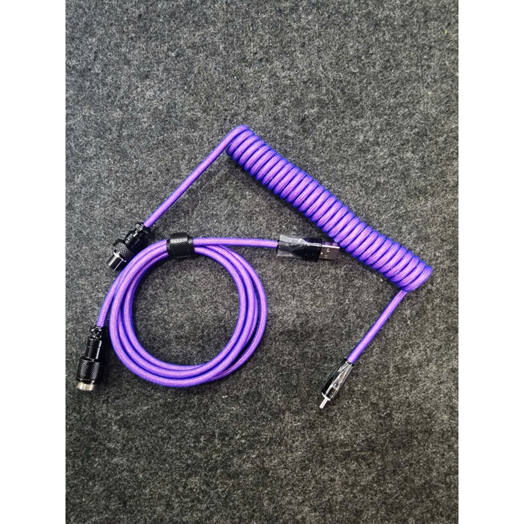 Cáp Xoắn Custom Cho Bàn Phím Cơ Bàn Phím HE - Hỗ Trợ 8K Polling Rate - Cáp Thể Thao Điện Tử - TTKeyboard