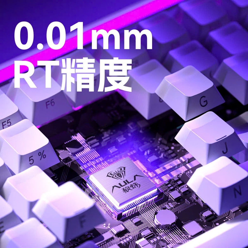 [Hỏa Tốc] Bàn Phím Cơ Gaming He Rapid Trigger Aula Hero84 | Rapid Trigger | Polling rate 8000hz| Led RGB | TTKeyboard
