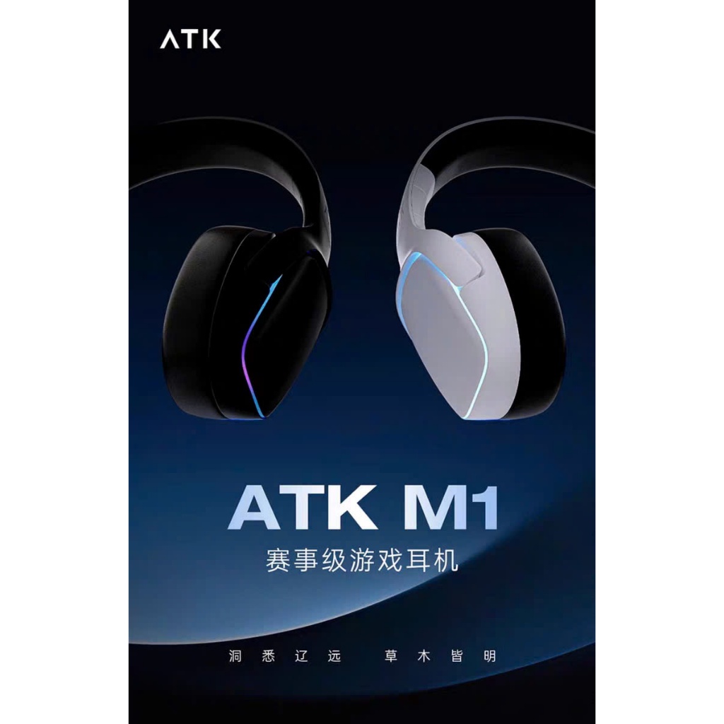 [Hỏa Tốc] Tai Nghe Không Dây Gaming ATK Mercury M1 | 3 Mode | TypeC | Bluetooth | 2.4Ghz | TTKeyboard