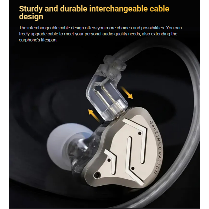 Tai Nghe Nhét Tai KZ ZSN Series (Pro, Pro X, Pro 2) HIFI Driver Hybrid Có Mic