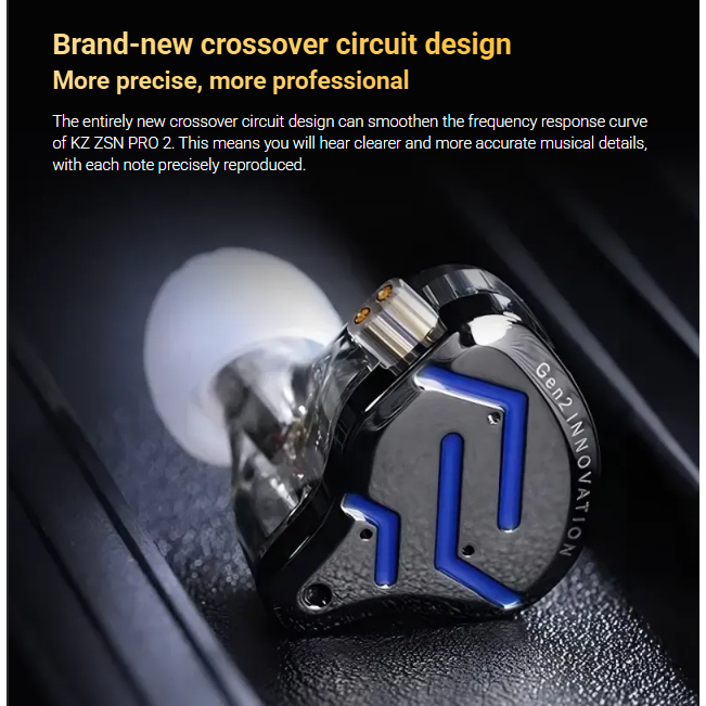 Tai Nghe Nhét Tai KZ ZSN Series (Pro, Pro X, Pro 2) HIFI Driver Hybrid Có Mic