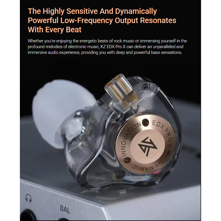 Tai Nghe Nhét Tai KZ EDX Series (Pro, Pro X, Ultra) HIFI Driver Dynamic Có Mic