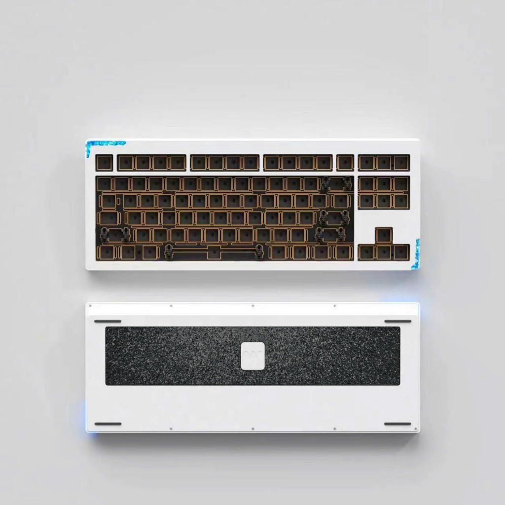 [Hỏa Tốc] Bàn Phím KIT STARS80 V2| Nhôm CNC 3 Mode | Ball Catch | Tạ Pha Lê | VIA/QMK | Mạch Xuôi | Led RGB | TTKeyboard