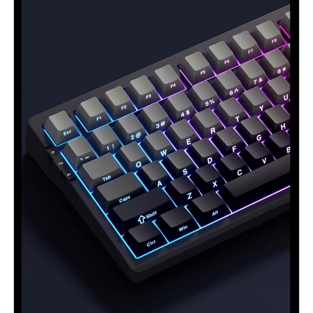 Bàn Phím Cơ Không Dây MCHOSE G75 3 Chế Độ, Mạch Xuôi, Led RGB, Full Foam, Gasket Mount