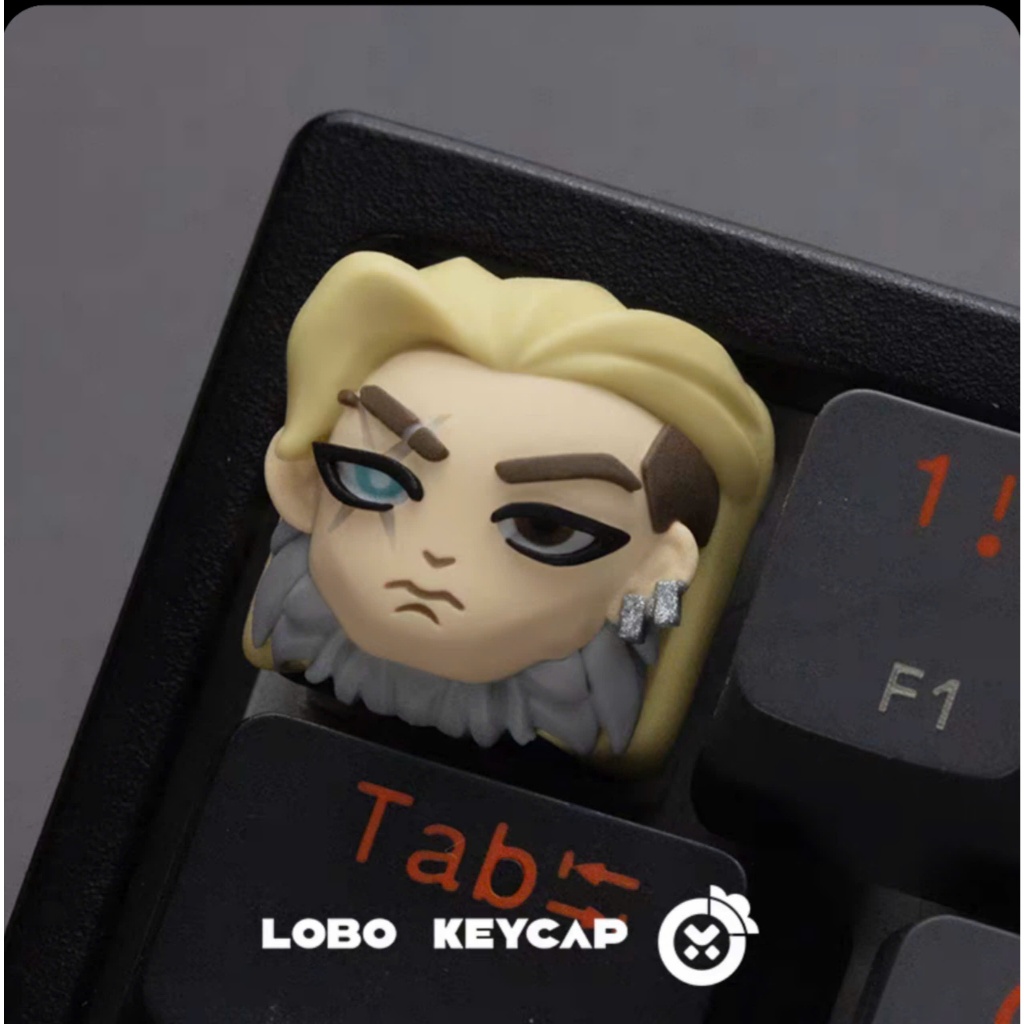 [Hỏa Tốc] Keycap Artisan Valorant Killjoy Jett Sage Phoenix Omen - Chính Hãng Lobo - TTKeyboard