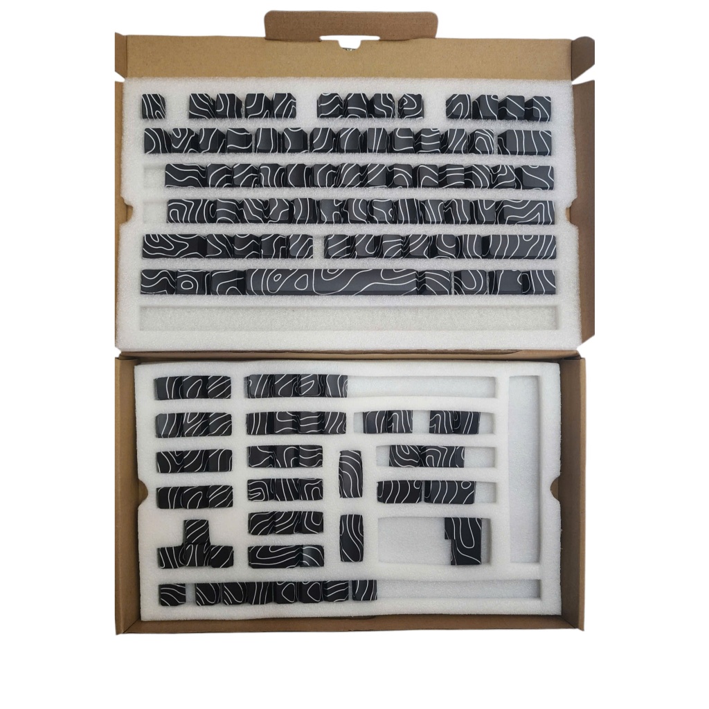 [Hỏa Tốc] Keycap Xuyên Led Weikav Contour 3.0 - Xuyên Led Print Side - Đường Viền Xuyên Led Vừa Đủ Cho Bàn Phím Cơ