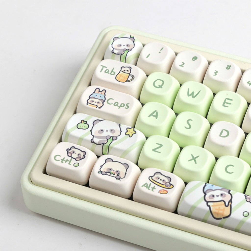 [Hỏa Tốc] Keycap Cực Dễ Thương MOA Profile - Nhựa PBT - In Dyesub - Phù Hợp Mọi Layout Cơ Bản - TTKeyboard