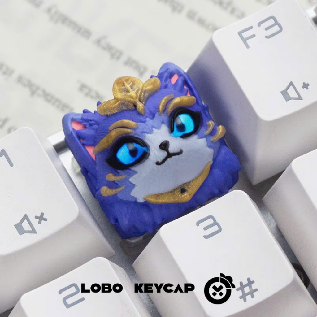 [Hỏa Tốc] Keycap Artisan Aatrox Xuyên Led - Chính Hãng Lobo - TTKeyboard