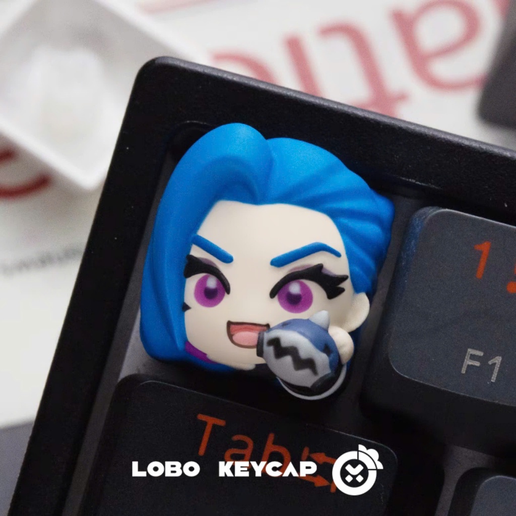 [Hỏa Tốc] Keycap Artisan Aatrox Xuyên Led - Chính Hãng Lobo - TTKeyboard