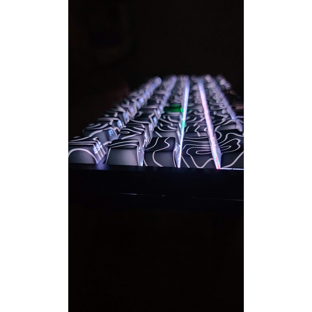 [Hỏa Tốc] Keycap Xuyên Led Weikav Contour 3.0 - Xuyên Led Print Side - Đường Viền Xuyên Led Vừa Đủ Cho Bàn Phím Cơ