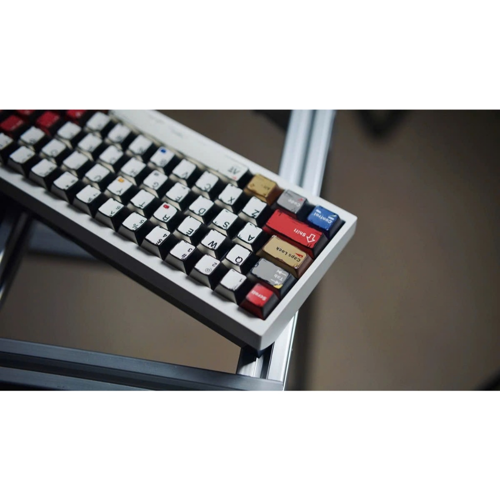 [Hỏa Tốc] Keycap Comic Retro Mix Lighs - Chủ Đề Truyện Tranh - Nhựa PBT - In Dyesub 5 Mặt - Cherry Profile - TTKeyboard