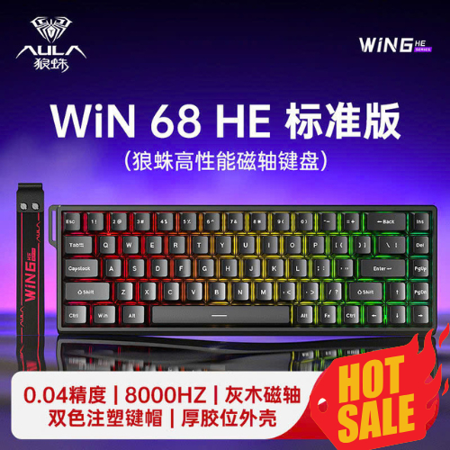 [SALE GIÁ SỐC] Bàn Phím Cơ Gaming AULA WIN60 | WIN68 HE | Rapid Trigger | 8000hz | TTKeyboard