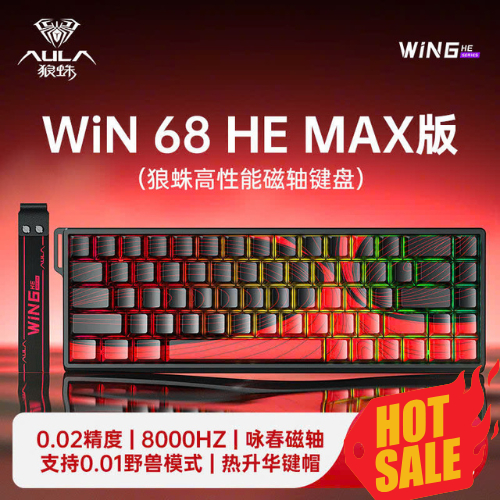 [SALE GIÁ SỐC] Bàn Phím Cơ Gaming AULA WIN60 | WIN68 HE | Rapid Trigger | 8000hz | TTKeyboard