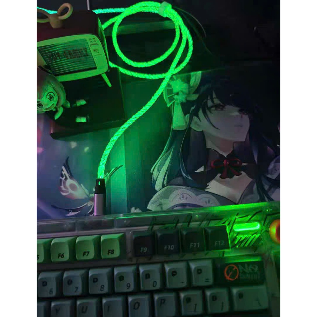 Dây Custom Led RGB Hỗ Trợ 8K Polling Rate Cho Bàn Phím Cơ Bàn Phím Rapid Trigger | Dài 1 M| 8K Polling Rate