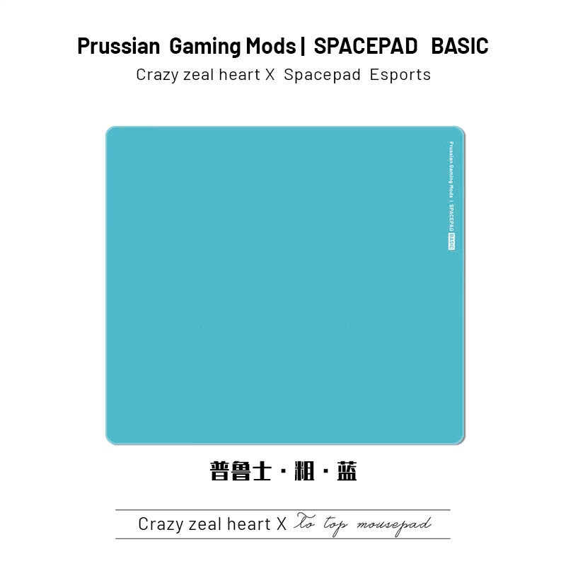 Pad Chuột Gaming Spacepad Prussian Tùy Chọn Bề Mặt Đế XSOFT Chống Trượt 450x400mm