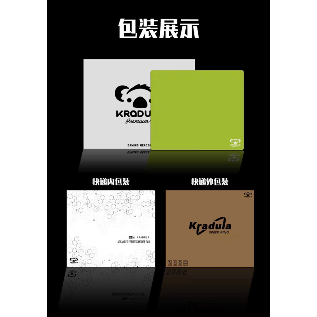 Pad Chuột Spacepad Kradula FDK-66 Chuyên Control Game FPS | Chất liệu Rubber Soft 99% | Viền Chìm | Chính Hãng