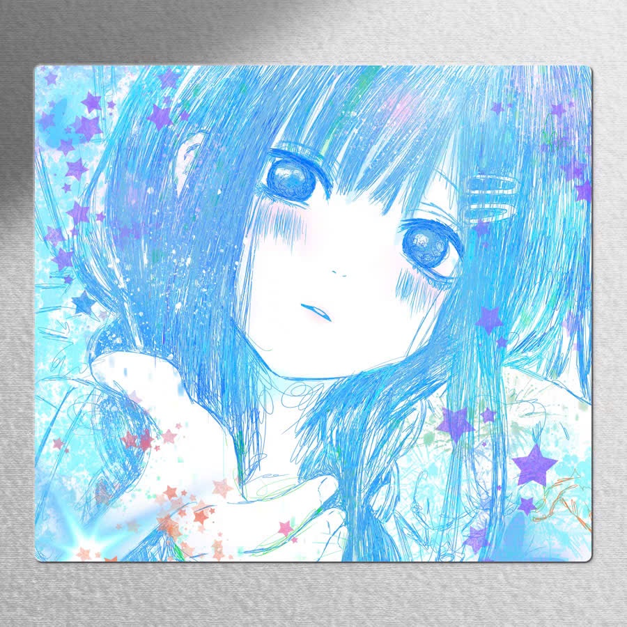 Pad Chuột Kính Gaming Spacepad Glass Kích Thước 450x400mm Tặng Kèm Feet PTFE