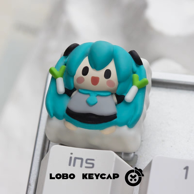 Keycap Artisan Vocaloid Keycap Custom Bàn Phím Cơ Chất Liệu Resin Cao Cấp | Chính Hãng Lobo