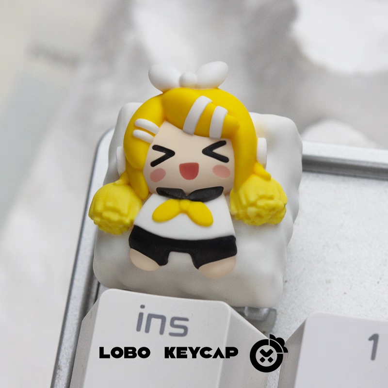 Keycap Artisan Vocaloid Keycap Custom Bàn Phím Cơ Chất Liệu Resin Cao Cấp | Chính Hãng Lobo