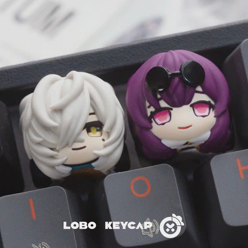 Keycap Artisan LOBO Kafka / Jing Yuan - Honkai Star Rail