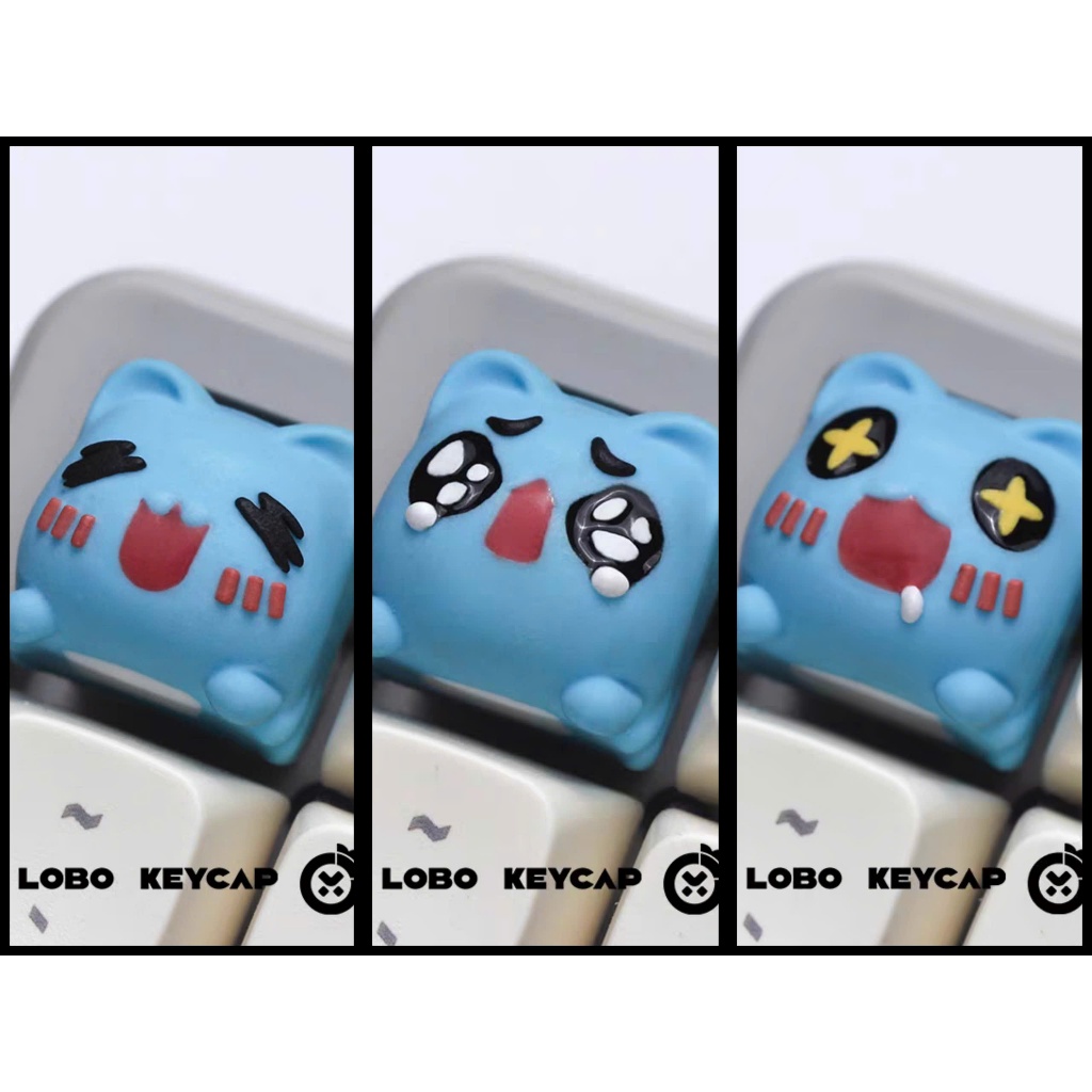 Keycap Artisan Bugcat-Capoo | Keycap Chất Liệu Resin Cao Cấp | Chính Hãng Lobo | TTKeyboard