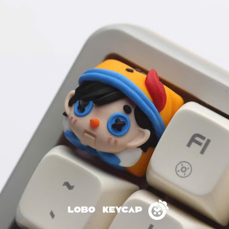 Keycap Artisan Pinocchio | Keycap Chất Liệu Resin Cao Cấp | Chính Hãng Lobo | TTKeyboard