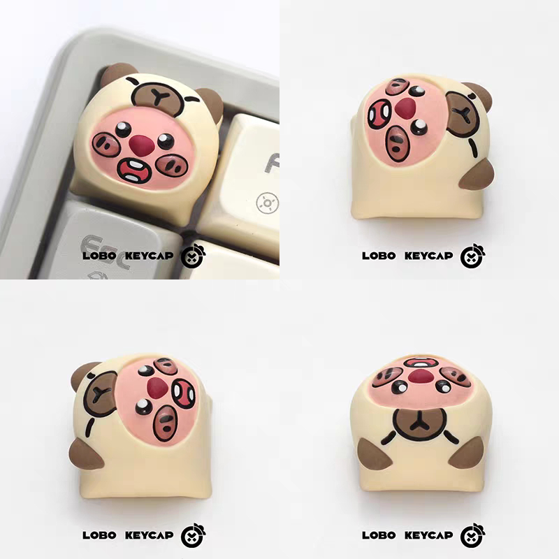 Keycap Artisan Loopy - Cute | Keycap Custom Bàn Phím Cơ Chất Liệu Resin Cao Cấp | Chính Hãng Lobo | TTKeyboard