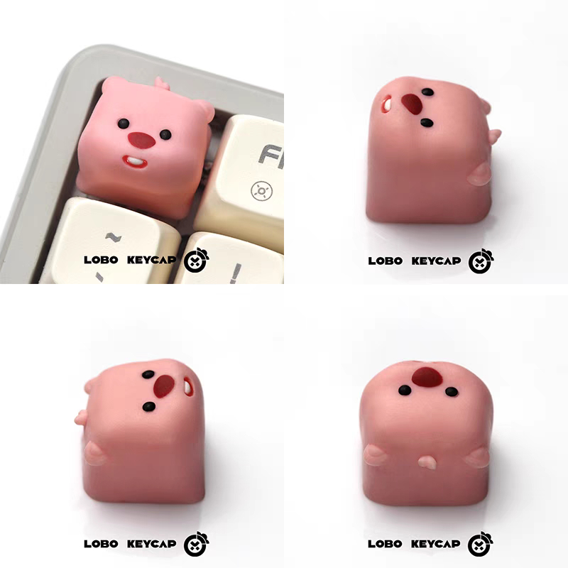 Keycap Artisan Loopy - Cute | Keycap Custom Bàn Phím Cơ Chất Liệu Resin Cao Cấp | Chính Hãng Lobo | TTKeyboard