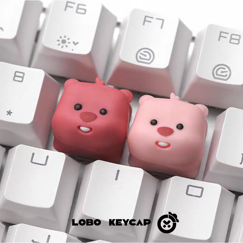 Keycap Artisan Loopy - Cute | Keycap Custom Bàn Phím Cơ Chất Liệu Resin Cao Cấp | Chính Hãng Lobo | TTKeyboard