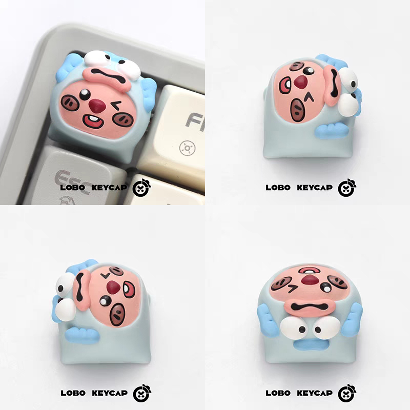 Keycap Artisan Loopy - Cute | Keycap Custom Bàn Phím Cơ Chất Liệu Resin Cao Cấp | Chính Hãng Lobo | TTKeyboard