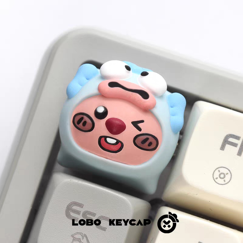 Keycap Artisan Loopy - Cute | Keycap Custom Bàn Phím Cơ Chất Liệu Resin Cao Cấp | Chính Hãng Lobo | TTKeyboard