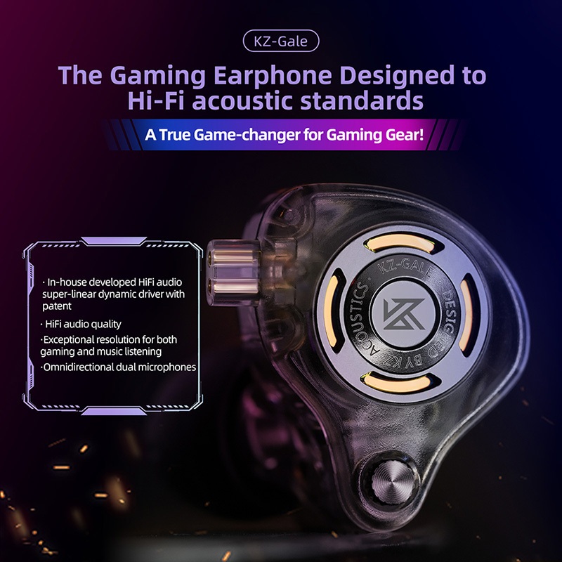 Tai Nghe IEM KZ Gale