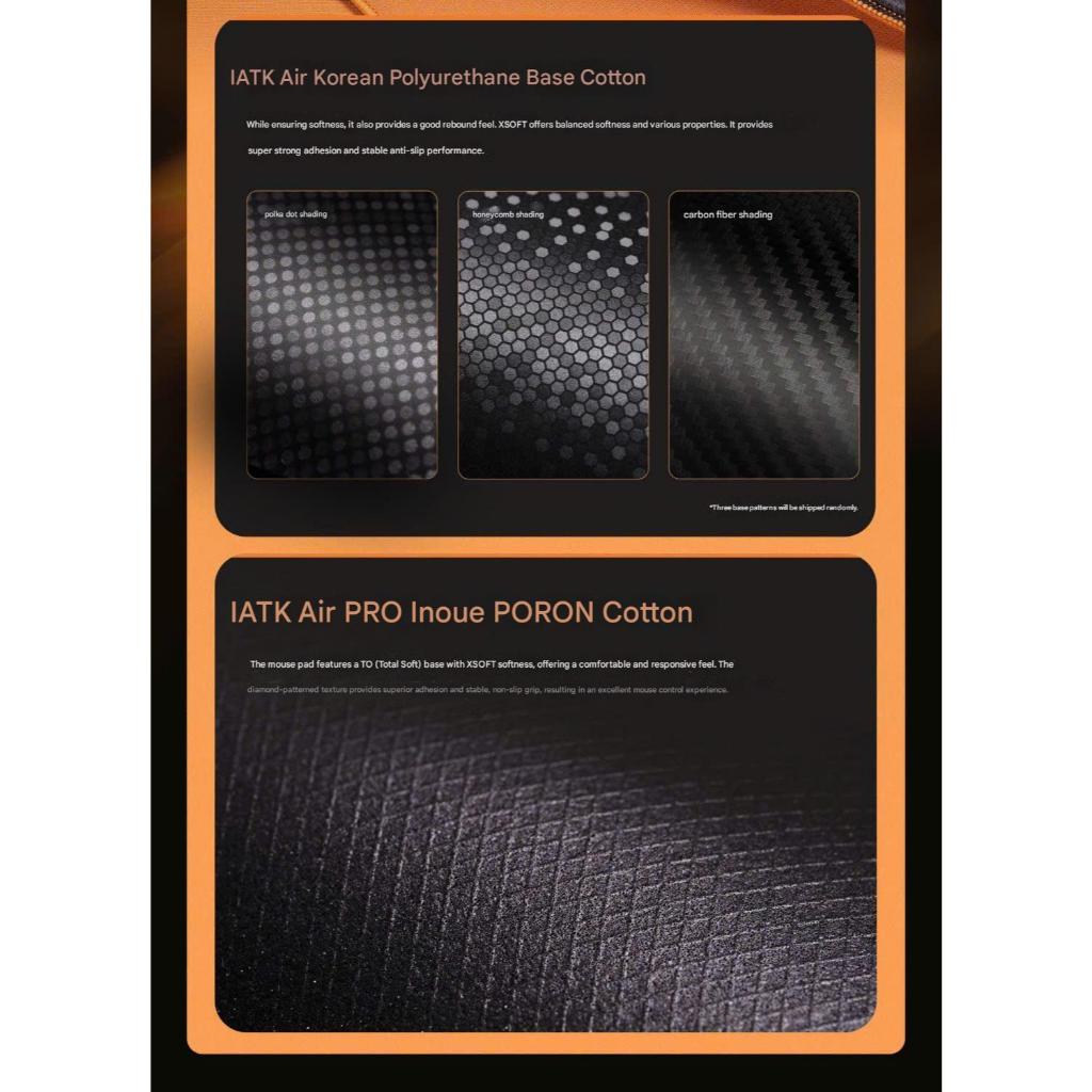 Pad chuột ATK Air XSoft Chống Trượt Bề Mặt Control New Seal Chính Hãng ATK