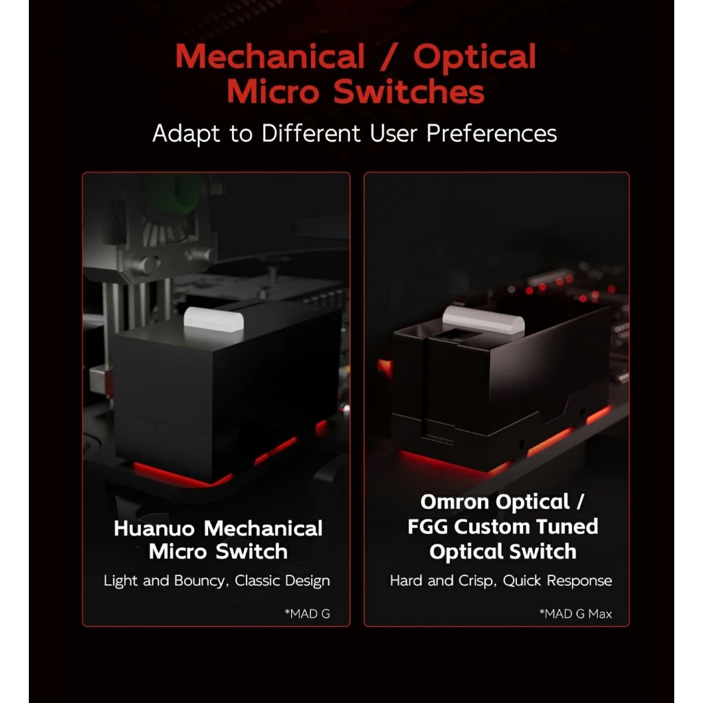 Chuột Không Dây FGG MAD G/ MAX PAW3395&nbsp;