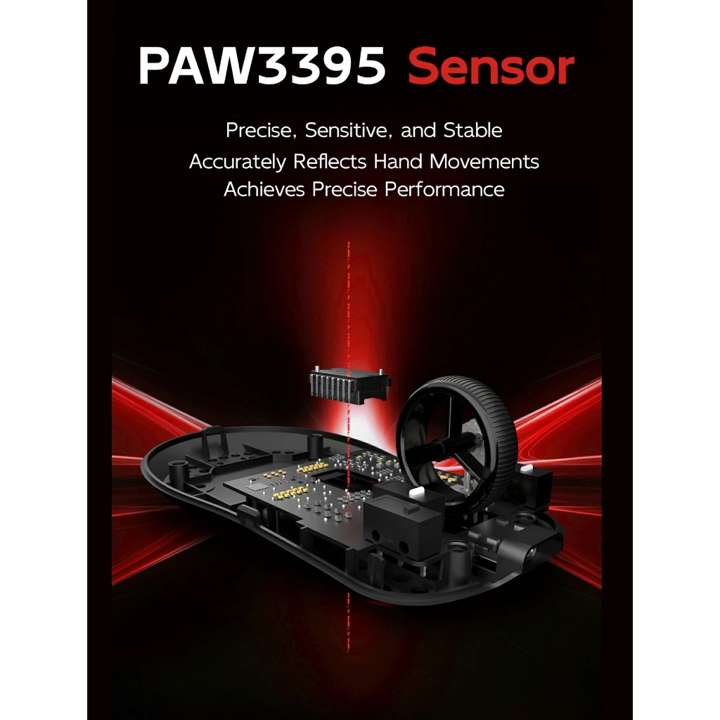 Chuột Không Dây FGG MAD G/ MAX PAW3395&nbsp;