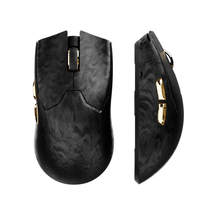 Chuột Gaming EWEADN Z7 Không Dây Vỏ Carbon Fiber Paw3950 Dual 8K Polling Rate FlagShip