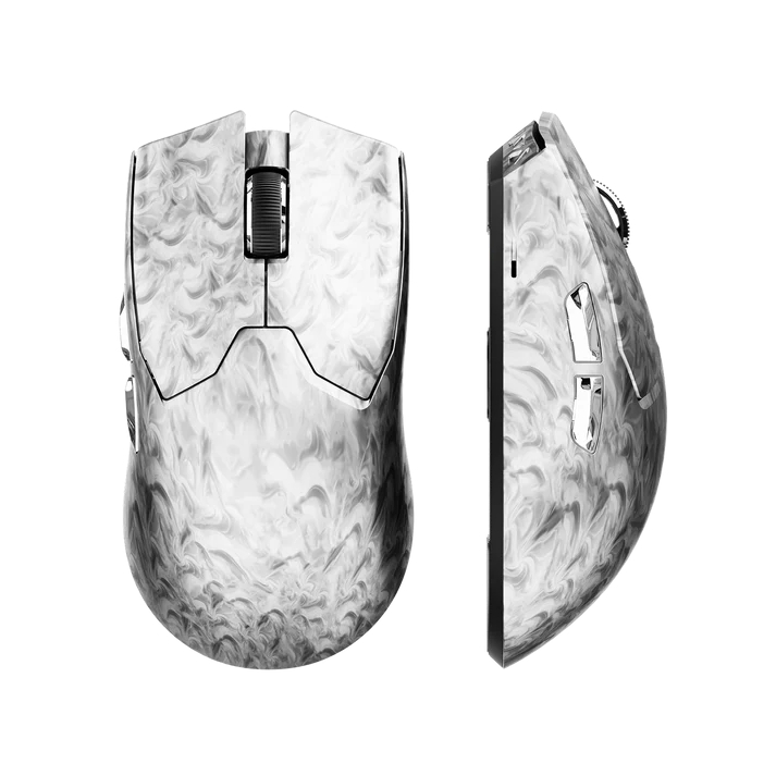 Chuột Gaming EWEADN Z7 Không Dây Vỏ Carbon Fiber Paw3950 Dual 8K Polling Rate FlagShip