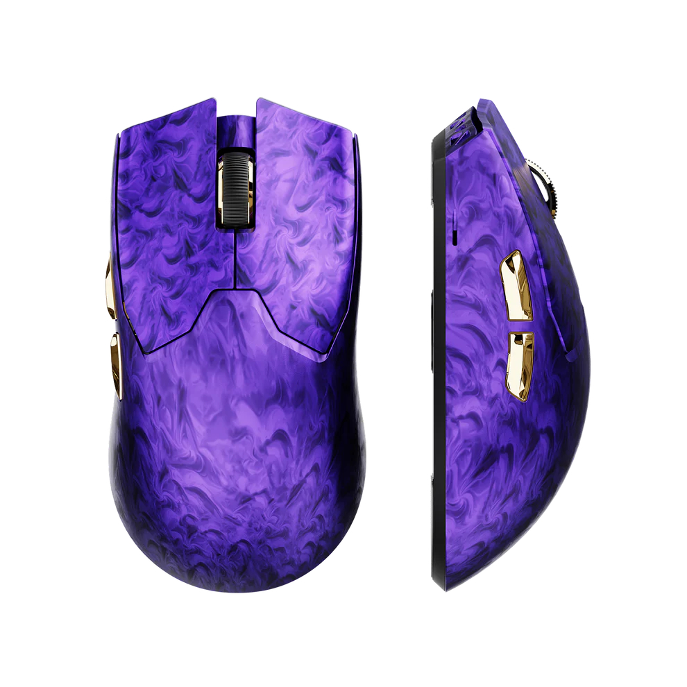 Chuột Gaming EWEADN Z7 Không Dây Vỏ Carbon Fiber Paw3950 Dual 8K Polling Rate FlagShip