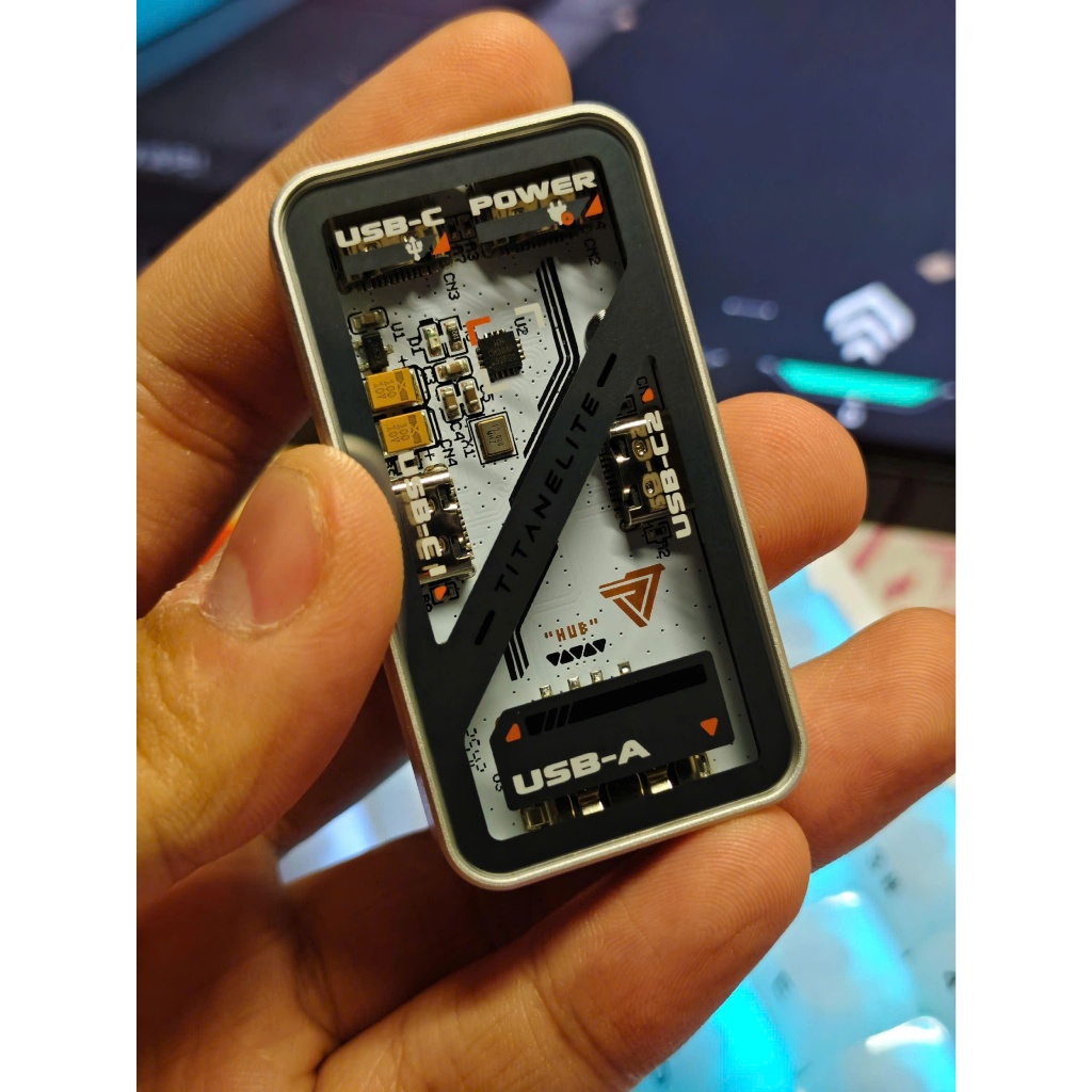 Madlions FGG Hub 8K, 3 Cổng Output 8K Polling Rate, Độ Trễ Cực Thấp, Nguồn Điện Kép