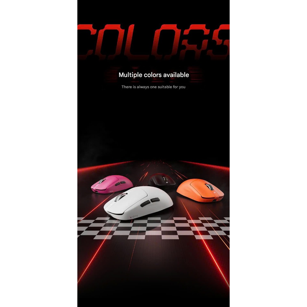 Chuột Gaming Không Dây VGN Dragonfly 3, Siêu Nhẹ, PAW3950 Extreme