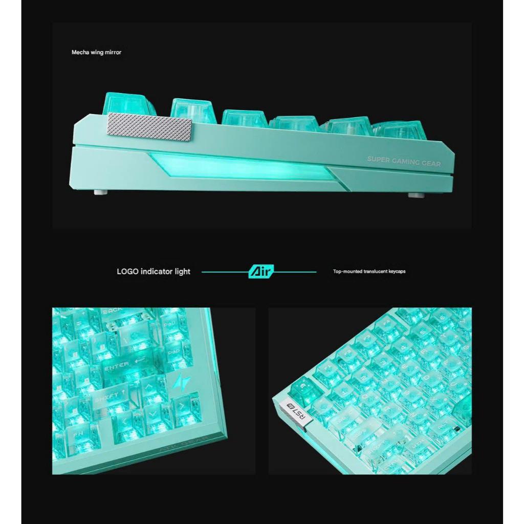 Bàn Phím Cơ Gaming ATK RS7 AIR HE Rapid Trigger 8K Polling Rate 0,001mm RT Hiệu Năng Cao