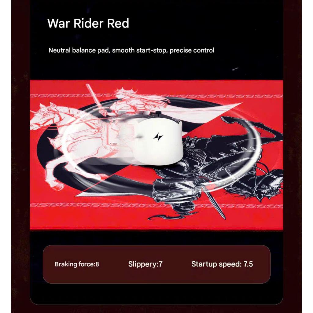[Hỏa Tóc] Pad Chuột ATK Knight Zodiac Horse Cho Gaming Phiên Bản Giới Hạn Năm Bính Ngọ