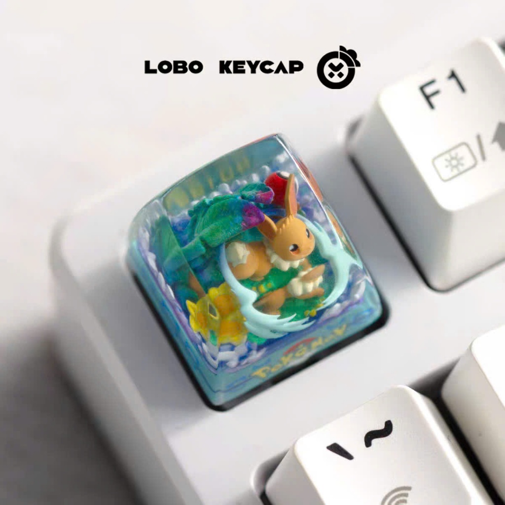Keycap Artisan LOBO Pokemon Resin