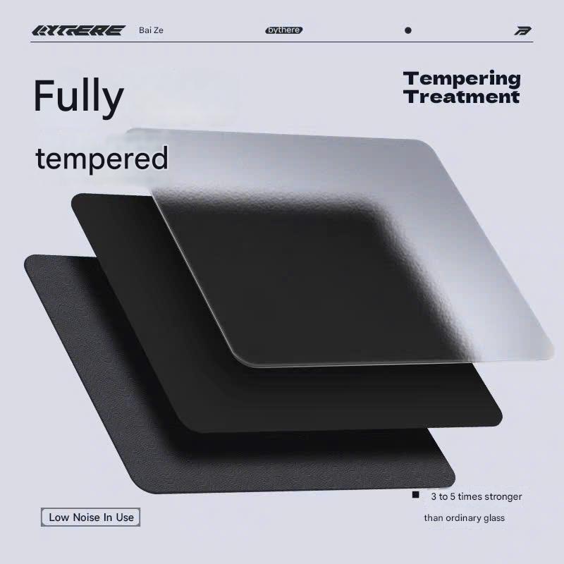 Pad Chuột Kính Gaming Bythere Glass TFG1 Kính Cường Lực 6.0H Tặng Kèm Feet PTFE